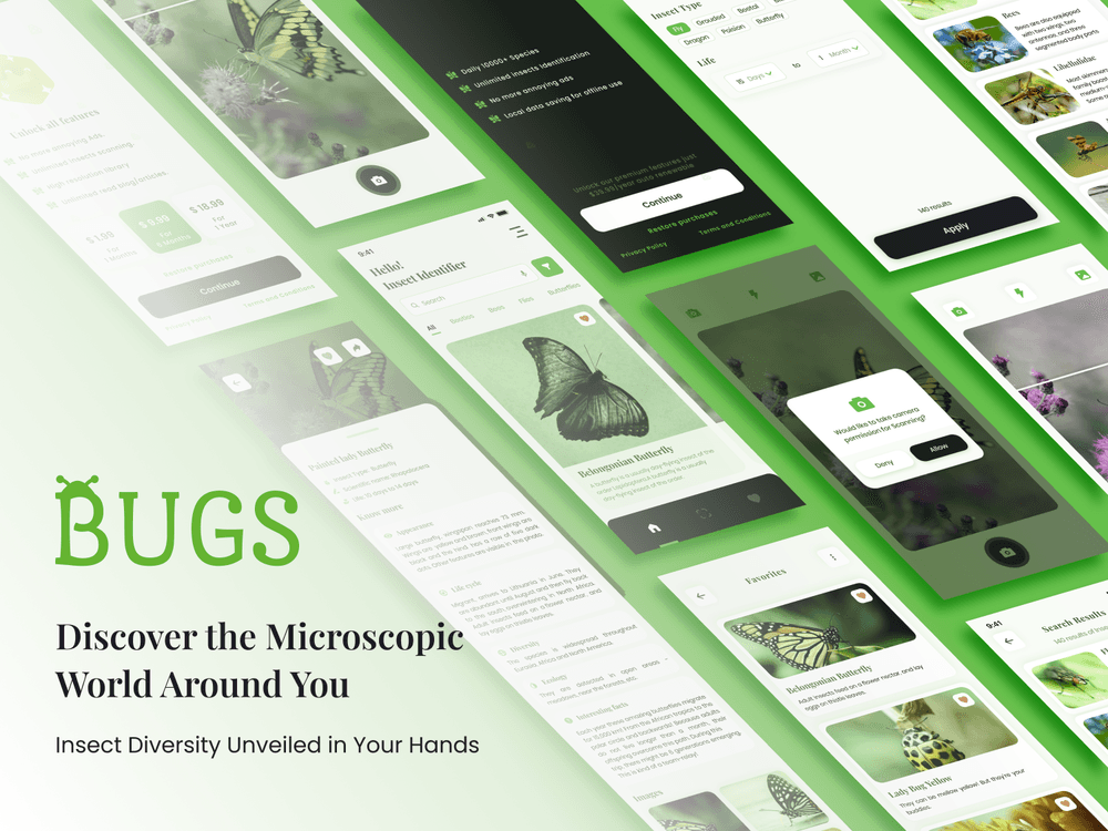 BUGS- Insects Discovery App