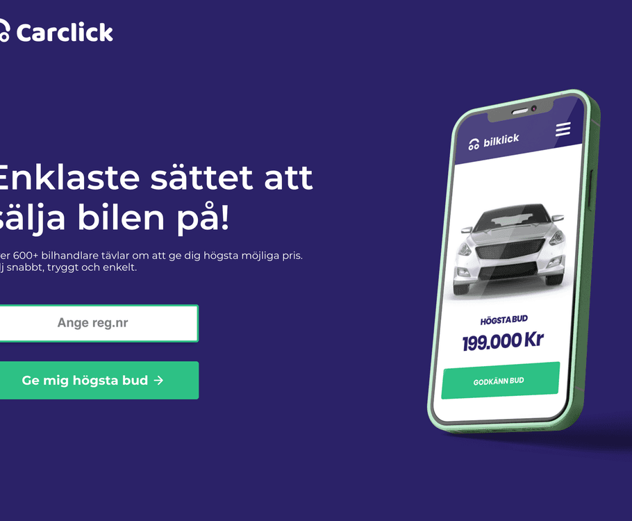 CarClick - Easiest way to sell the car!